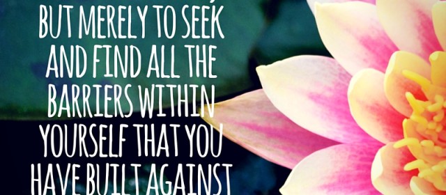 Freedom to Love Unconditionally