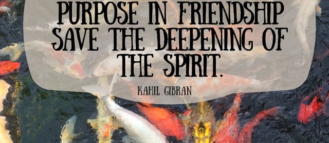 A Reflection on Friendship